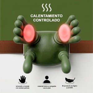 Massaggiatore Elettrico per Collo e Spalle con Massaggio 3D, Calore Regolabile (42-45°C), Design Ergonomico, Portatile, Ricaricabile USB-C - Product Image 2