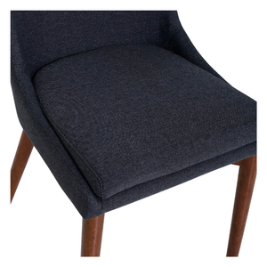 เก้าอี้ทานอาหาร CLTY GREY รุ่นโมเดิร์นลักชัวรี่ สำหรับโรงแรม ร้านอาหาร ห้องรับประทานอาหารที่บ้าน รุ่นไฮแลนด์ สีเบจ/สีโอ๊ค ขาไม้เนื้อแข็ง - Product Image 6