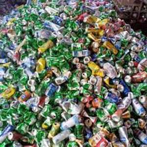 Déchets de canettes en aluminium UBC - Matériau solide hautement pur, déchets recyclables multicolores à vendre - Product Image 1