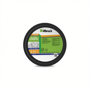 ILLBRUCK COMPRI TP610 20/7-16 Ruban d'étanchéité pour joints Anthracite Rouleau de 3,3 m de longueur Lot de 5 - pour tapis et protections - Product Image 3