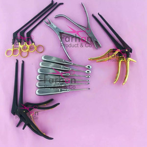 Juegos de placas y tornillos ortopédicos manuales de acero inoxidable Ferris-Smith con punzones Ferris-Smith Kerrison Rongeur Bone Curettes MOL - Product Image 1