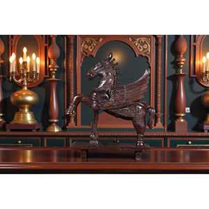 Produit au motif animalier de cheval ailé traditionnel majestueux - Product Image 2