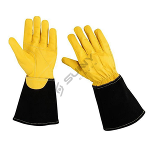 Guantes de soldadura Tig de Color blanco lavables, alta calidad, Unisex, disponible en diferentes tamaños y colores - Product Image 1