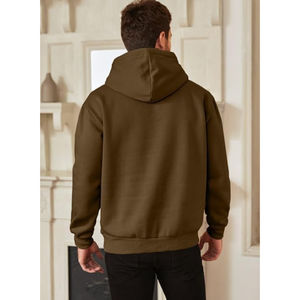 Sudaderas con capucha de hombre de espuma 3D de gran tamaño con logotipo personalizado de alta calidad 100% algodón - Product Image 2
