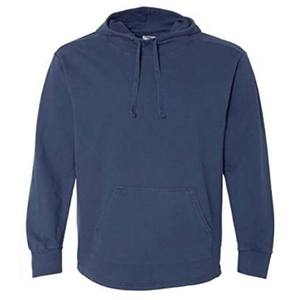 Sweat à capuche en éponge française 100% coton pour hommes, motif à carreaux uni, logo personnalisé imprimé, fourniture OEM, sweat-shirt doublé, polaire - Product Image 5