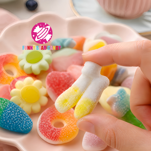 Caramelle Gommose Vegane Halal Gusto Frutta Svedese, Morbide e Masticabili, Confezione Personalizzata OEM - Product Image 2
