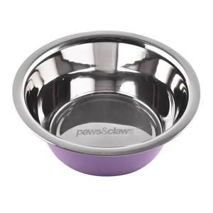 Ensemble de 3 bols antidérapants en acier inoxydable massif modernes et écologiques pour animaux de compagnie pour chats - Product Image 3