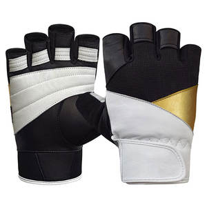 Nuevo diseño de guantes de levantamiento de pesas personalizados para gimnasio de medio dedo/transpirables cómodos de usar guantes de levantamiento de pesas - Product Image 4