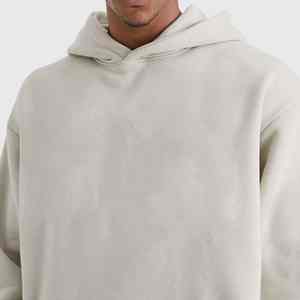 Custom Made Men's Streetwear <b>Oversize</b> <b>Jogger</b> Tracksuit Baggy Triple Zip up Hoodie with Rhinestone for Winter - Product Image 5