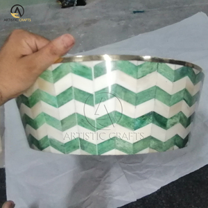 Zigzag Design Europe Style Os Incrustation Pot De Fleur Intérieur Extérieur Jardin Décor Pots & Jardinières pour Produits Offre Spéciale - Product Image 2