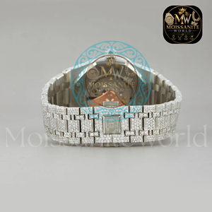 Montre de luxe pour homme en moissanite sertie de diamants, automatique, style hip-hop, livraison gratuite, directement de l'usine - Product Image 2