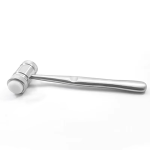 Procédures orthopédiques et dentaires Marteau à maillet chirurgical double face avec tête en nylon remplaçable en acier inoxydable - Product Image 5