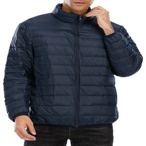 Blouson matelassé épais de créateur 2024 pour homme, logo personnalisé, marque, duvet brillant, veste rembourrée surdimensionnée, style formel - Product Image 2