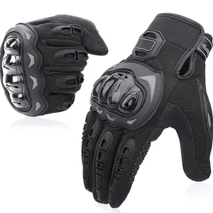 ถุงมือแข่งรถมอเตอร์ไบค์แบบปรับแต่งได้ระบายอากาศได้ดี - Product Image 1