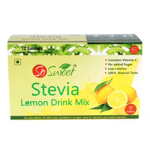 Diabetic Free Lemon Powder Drinks | 100% Natural | Zero Calorie | Available For Wholesale And Export