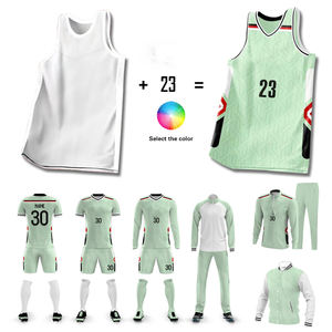 Ensemble de maillots de basket-ball personnalisés unisexe Vêtements de sport à séchage rapide Matériau respirant Taille réglable Impression numérique Logo personnalisé - Product Image 3