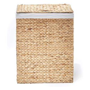 Giỏ Đựng Đồ Giặt Quần Áo Tùy Chỉnh Giỏ Đựng Lục Bình Giỏ Đựng Đồ Thủ Công Giỏ Đan Bằng Liễu Gai Giá Rẻ - Product Image 2