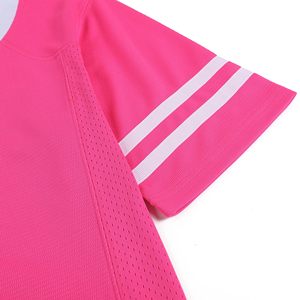 เสื้อฟุตบอลตาข่ายโอเวอร์ไซส์สำหรับผู้ชายเสื้อฟุตบอลอเมริกันออกแบบได้ตามต้องการ - Product Image 5