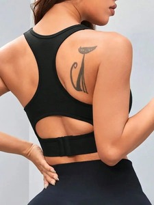 Nouveau Design Premium Spandex Nylon Yoga Soutien-Gorge Casual Respirant Femmes Sport Soutien-Gorge Top Tendance Élégant Femmes Soutien-Gorge - Product Image 6