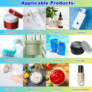 Hand Cream Production Processing Mixing Tank Body Lotion Vacuum Homogenizing Emulsifying Mixer Machines For Skincare Cosmetics