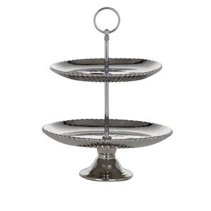 Haute arrivée Vintage Style campagnard galvanisé gâteau support Dessert affichage Cupcakes Muffins et pâtisseries forme de taille personnalisée - Product Image 3