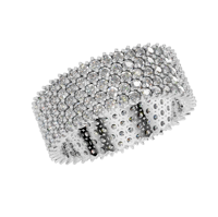 Bague pour homme en or massif 14 carats, diamant naturel entièrement serti, style hip-hop personnalisé, bijoux de luxe, certifiée IGI, sertissage à griffes, pour soirée
