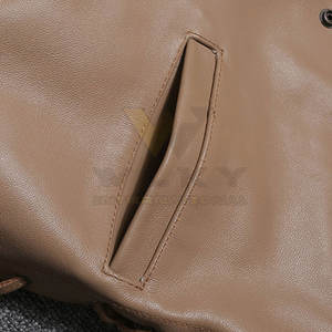 Ropa de moda 2024 Chalecos de cuero Transpirable Personalizado Buena calidad Diseño superior Hombres Chaleco de cuero - Product Image 3