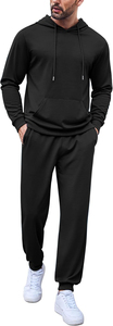 Logo personnalisé survêtements de sport de haute qualité pour hommes ensembles 2 pièces à la mode survêtements pour hommes survêtements à séchage rapide - Product Image 6