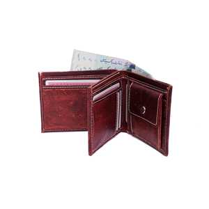 Men's New Fashion Genuine PU Leather <b>Wallet</b> Lightweight Short <b>Fold</b> Closure Hot Sale Accessory - Product Image 4