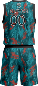 Uniforme de Baloncesto Hecho en Pakistán, Camiseta de Equipo y Pantalones Cortos Sublimados, Color Personalizado, Nuevo Diseño, Logotipo Personalizado - Product Image 5