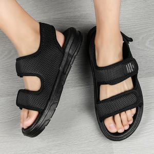 Extra-Wide Lightweight Comfortable Men's Women's <b>Diabetic</b> Sandals Non-Slip <b>Slippers</b> Elderly Swelling Sensitive Feet Canvas Upper - Product Image 2