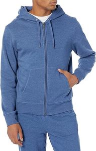 Sweatshirts unisexes à capuche 100% coton avec fermeture éclair d'automne Mode personnalisée Conception de poche à motif solide Vente en gros Services ODM - Product Image 3