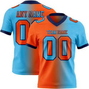 Maillot de Football américain de qualité professionnelle pour l'école Match Club jeu formation des jeunes ajustement uniforme de pratique en équipe personnalisé - Product Image 1