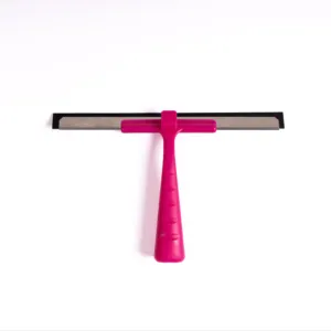 MADE IN ITALY TOP QUALITY WIMDOWS SQUEEGEES CM 26 CLEANING PRODUCTS FUCSIA METAL STIK FOR HOME FOR CLEAN GLASS