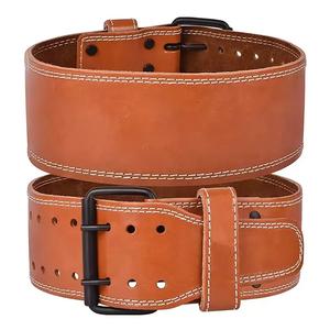 Best Selling Customized Genuine Leather Gym Weight Lifting <b>Belt</b> Wholesale for Fitness <b>Powerlifting</b> - Product Image 3