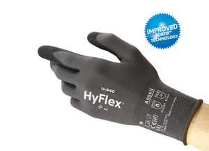Ansell HyFlex 11-840 Guantes con revestimiento de espuma de nitrilo ideales para aeroespacial, automotriz, maquinaria, fabricación de metal - Product Image 2
