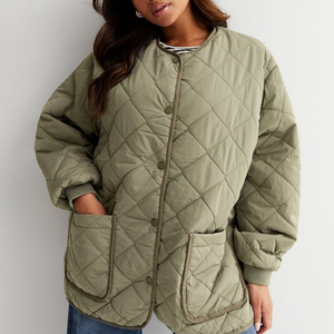 Chaqueta acolchada de estilo de moda de alta calidad para mujer, chaquetas de burbujas, prendas de vestir, Abrigo acolchado, chaqueta acolchada Bomber - Product Image 1