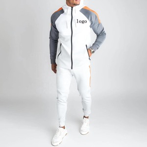 2025 Men's Fashion High Quality Tracksuit Long Sleeves and Oversized Solid Pattern Breathable Casual <b>Wear</b> for <b>Winter</b> - Product Image 1