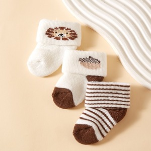 Wholesale Anti-Slip Cotton Crew Dress <b>Socks</b> Set Cute Animal Pattern Toddler <b>Socks</b> Soft Breathable Knit Factory Supply Vietnam - Product Image 1