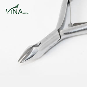 Pince à ongles longue durée Vina VNN-666-GC lame tranchante grise en acier au carbone durable pour manucure coupe-ongles et doigts - Product Image 4
