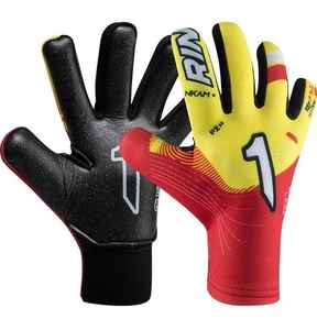 Gants de gardien de but en cuir avec logo personnalisé de haute qualité les plus vendus marque privée pour les sports de plein air - Product Image 1