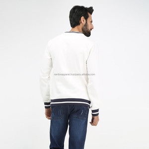 Nardon Apparel Couleur unie Custom Made Casual Outer Wear Hommes Sweatshirts / O-Neck New Unique Design Sweatshirts - Product Image 2