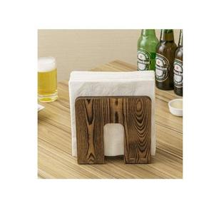 Soporte de pañuelos de madera para el hogar y la Oficina, cubierta de caja de pañuelos acrílica moderna, dispensador de pañuelos de bambú rústico para sala de estar - Product Image 2