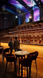 Popular Commercial Interior Design Bar Retail Display Wine Bar Display Furniture Modern Coffee Shop Counter Design - Product Image 5