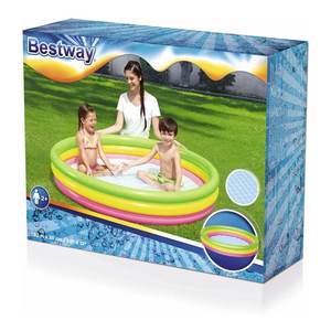 Piscina Inflable Bestway Summer de 3 Anillos (152x30cm) Multicolor 51103 para Niños Pequeños - Product Image 2