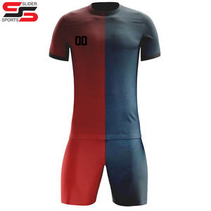 Kits de camisetas de fútbol personalizadas de fábrica, uniforme de fútbol sublimado para niños, uniforme de fútbol ajustado al por mayor - Product Image 4