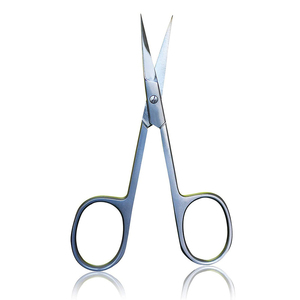 Ciseaux à cuticules en acier inoxydable légers et durables à lame incurvée fine et pointue, design à trou carré pour la beauté quotidienne - Product Image 5