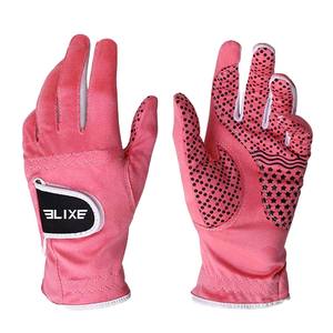 100% GUANTES DE Golf de piel de oveja genuina para hombres suave transpirable mano izquierda y derecha logotipo personalizado - Product Image 5