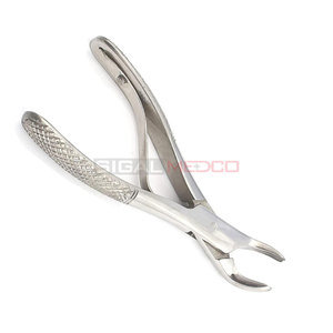 Dental Extracting Forceps #17 SIGAL MEDCO German Stainless Steel Manual Tooth Extraction Forceps for Lower Molars Dental Tools - Product Image 3
