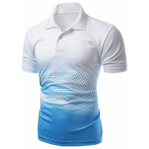 Polo homme en coton de haute qualité, tendance, motif uni, polo t-shirt pour homme, décontracté, nouveau design, élégant, de luxe, de marque - Product Image 4